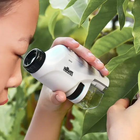 Handheld Microscope 60-120x with LED Light