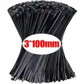 1000/100 Pieces Nylon Self-locking Cable Ties