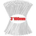 1000/100 Pieces Nylon Self-locking Cable Ties