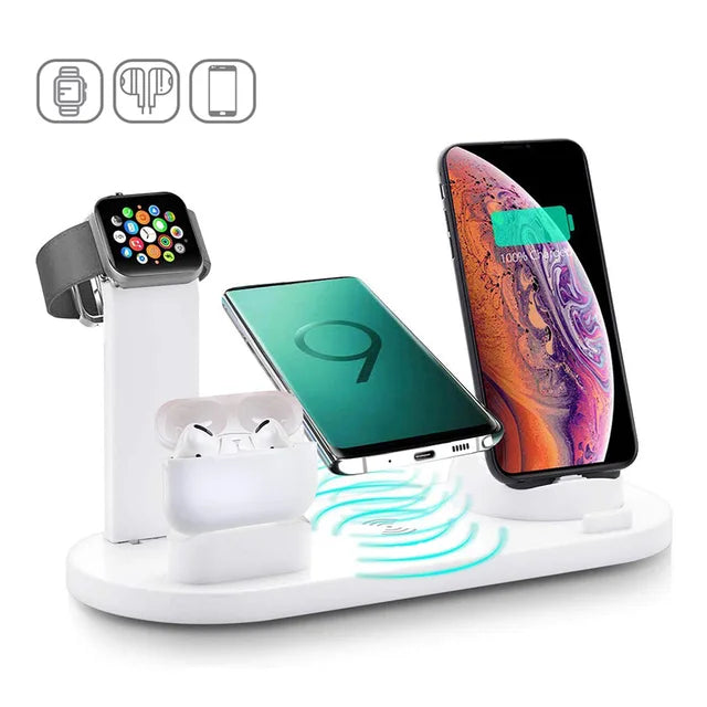 7 in 1 Wireless Charger Stand Pad For iPhone