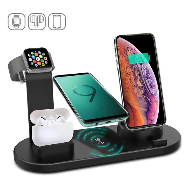 7 in 1 Wireless Charger Stand Pad For iPhone