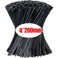 1000/100 Pieces Nylon Self-locking Cable Ties