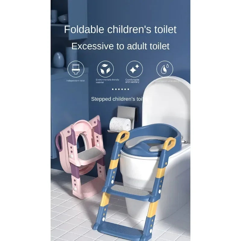 New Stepped Children's Toilet Foldable Foot Stool