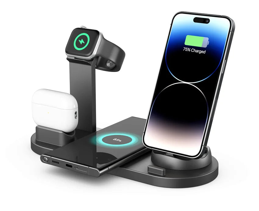 7 in 1 Wireless Charger Stand Pad For iPhone