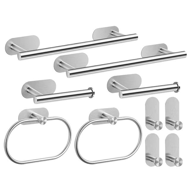 American Style Nickel Bathroom Hardware Set